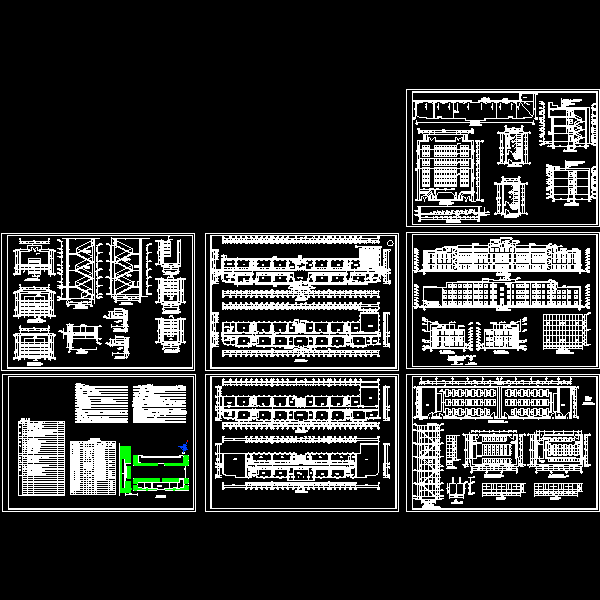 某中学教学楼建筑.dwg