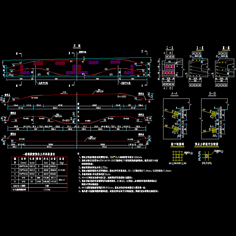 0端横梁预应力.dwg