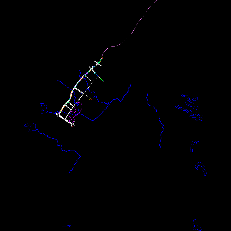 管沟开挖平面图.dwg