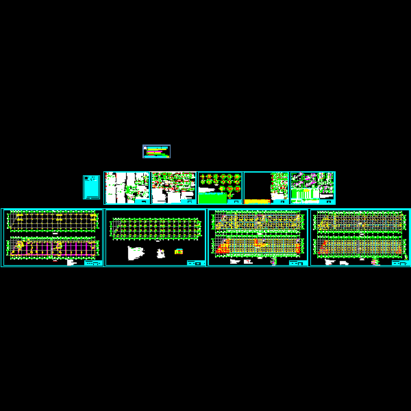 商铺11结构CAD图纸(独立柱基础)(dwg)