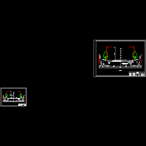 市政道路断面图 - 1