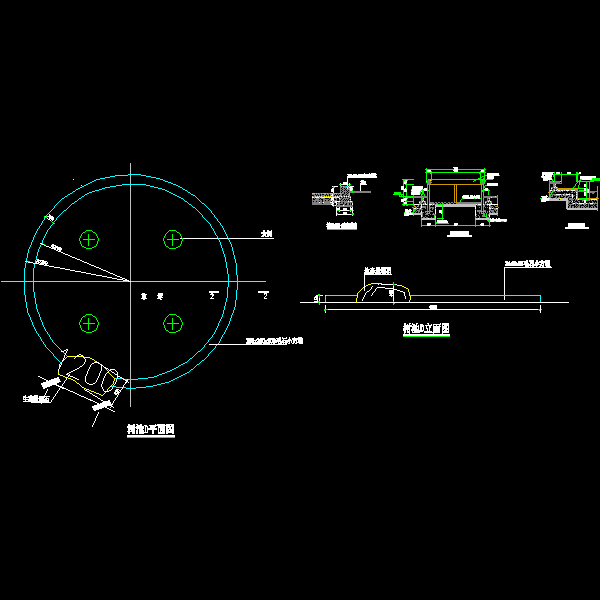 特色树池CAD施工图纸(dwg)