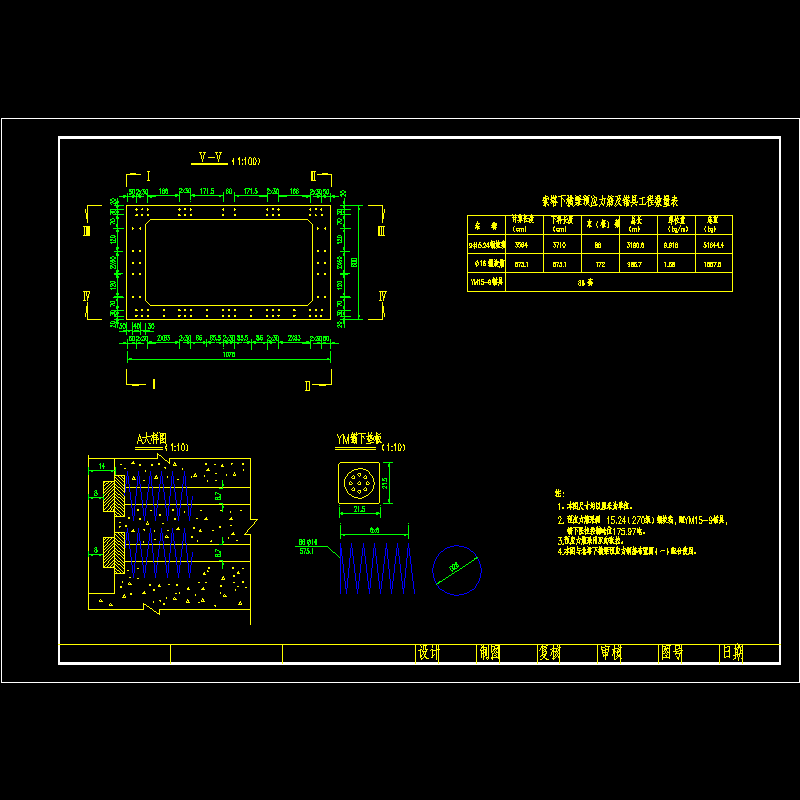 ssiv-ii-29北塔下横梁预应力钢筋布置图（二）.dwg