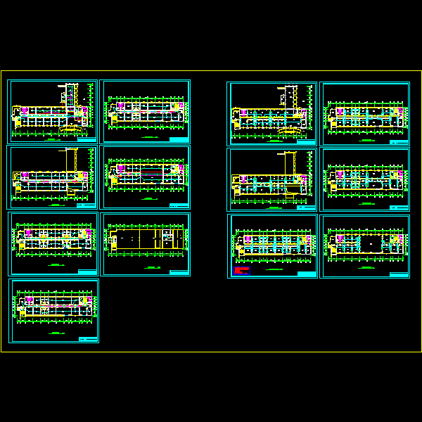 办公楼建筑电气 - 2