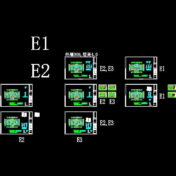 e1~3地下室墙柱090921.dwg