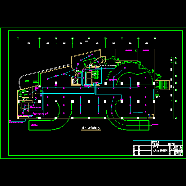 地下一层火灾自动报警平面图 xf16.dwg