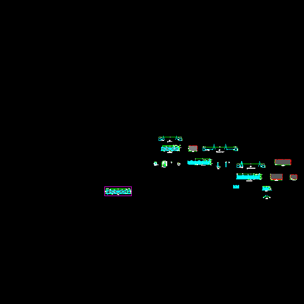 小区住户入口闸门施工图.dwg