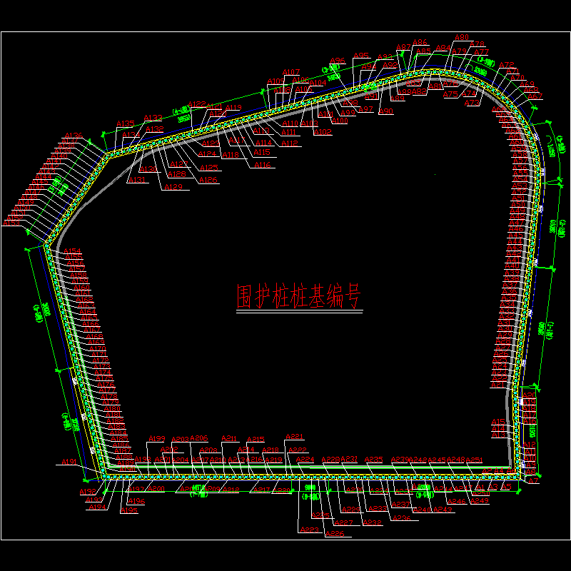 围护桩11.18最新坐标编号.dwg