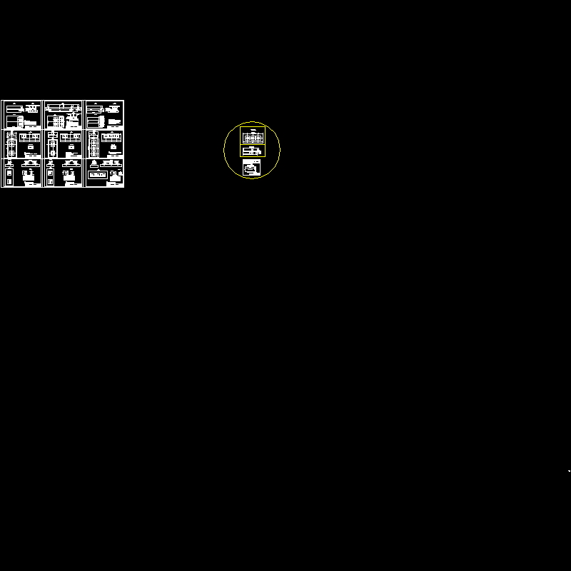 32M箱梁存梁台结构CAD图纸(dwg)