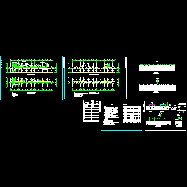 公寓楼电气改造工程CAD图纸(dwg)