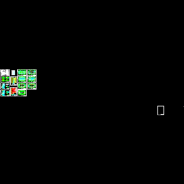 [CAD图纸]9层学生宿舍(dwg)