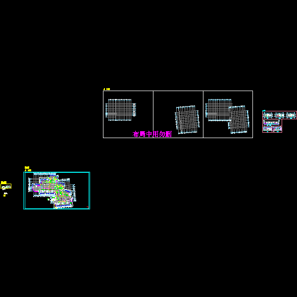 [CAD图]生态城项目地下车库暖通设计(dwg)