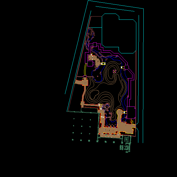 yc-04总平面分区及索引图.dwg