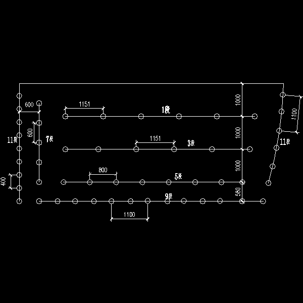 车站②⑤部钻爆断面图.dwg