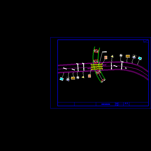 交通组织示意图.dwg