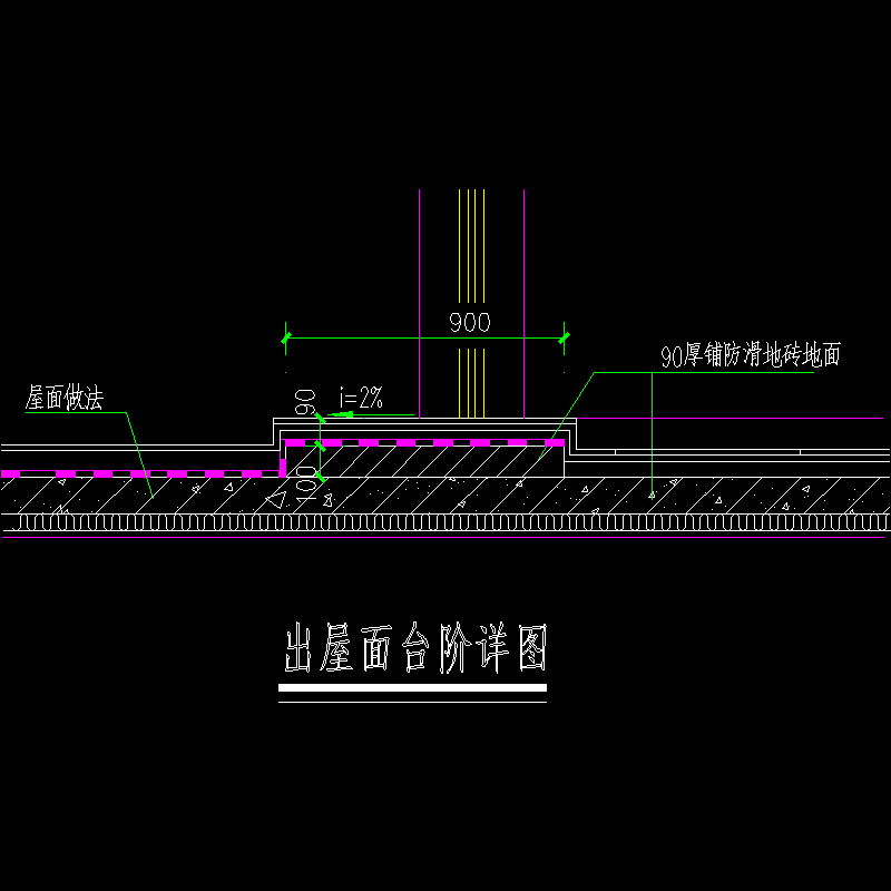 dy-出屋面台阶详图.dwg