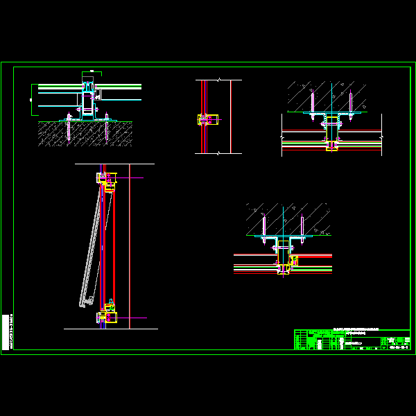 0328-302-11b-11玻璃幕墙节点详图二.dwg