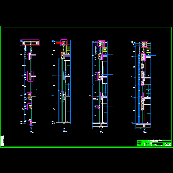 0328-302-11b-15铝板幕墙剖面图一.dwg