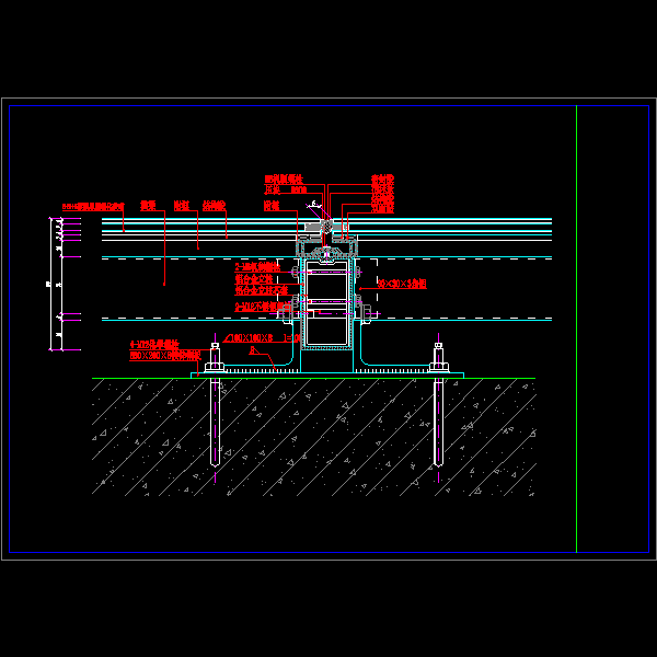 玻璃幕墙1节点图2.dwg