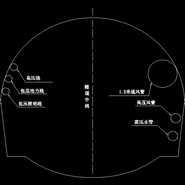洞内管线布置图.dwg