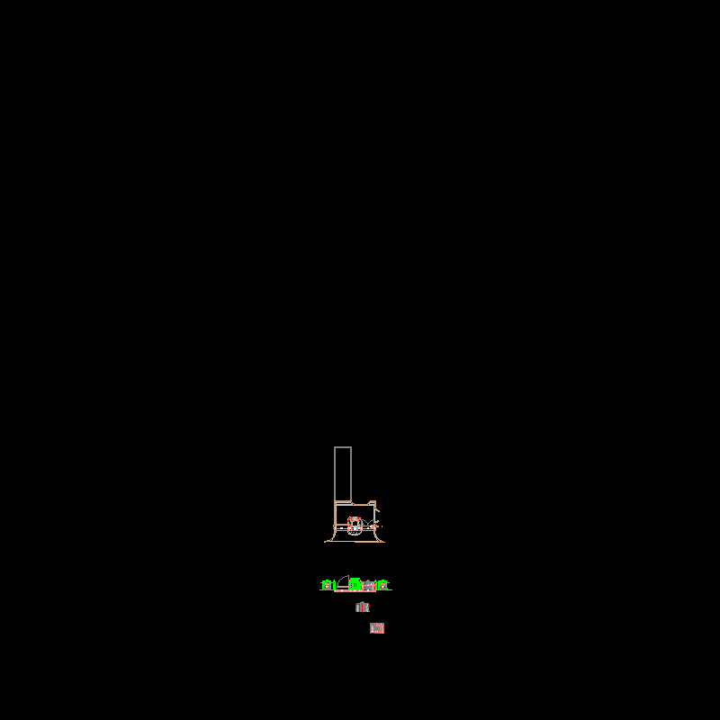 铁艺大门设计图纸 - 1