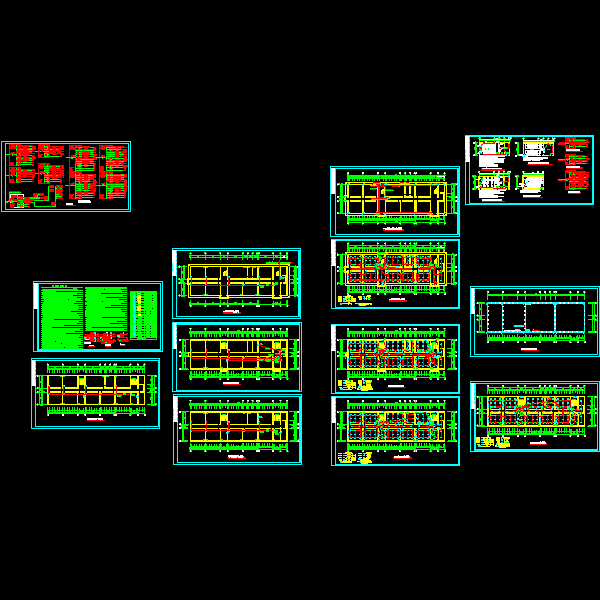 教学楼CAD图纸(dwg)