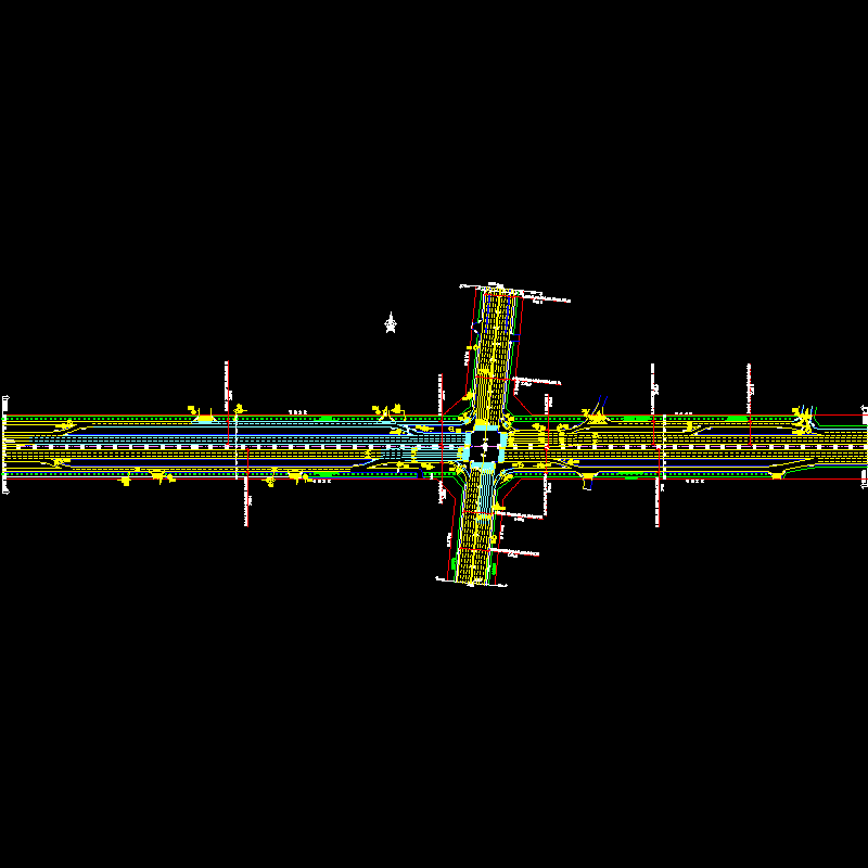 18-19西丽站恢复阶段交通图.dwg