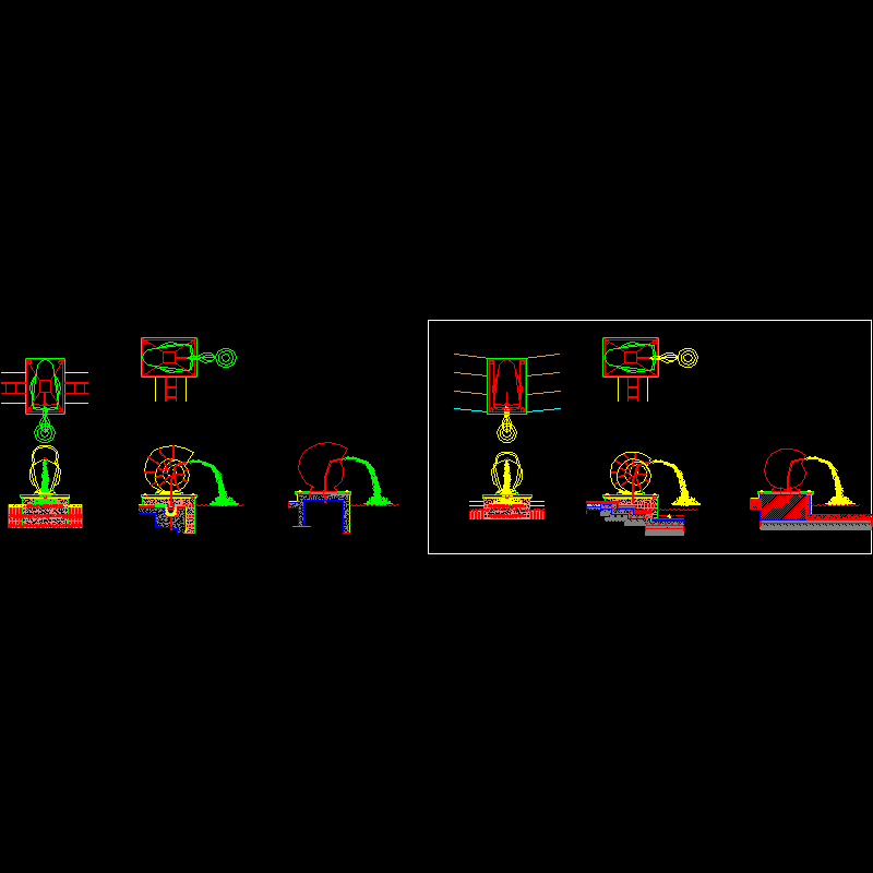 喷泉设计施工图 - 1