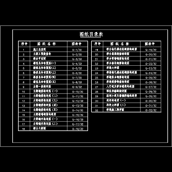 连续梁桥设计图 - 1