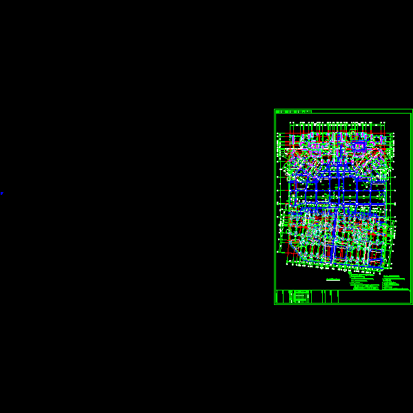 jgs-04 地下室底板平面布置图.dwg