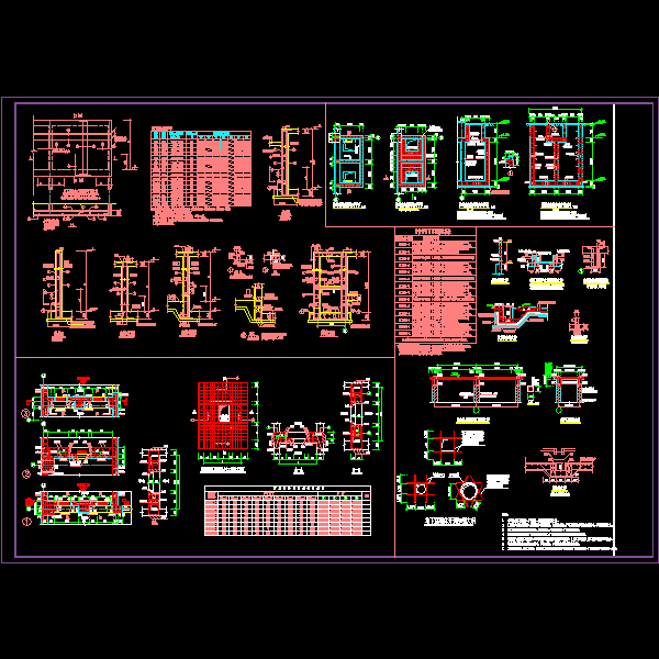 [CAD图]人防地下室大样(dwg)