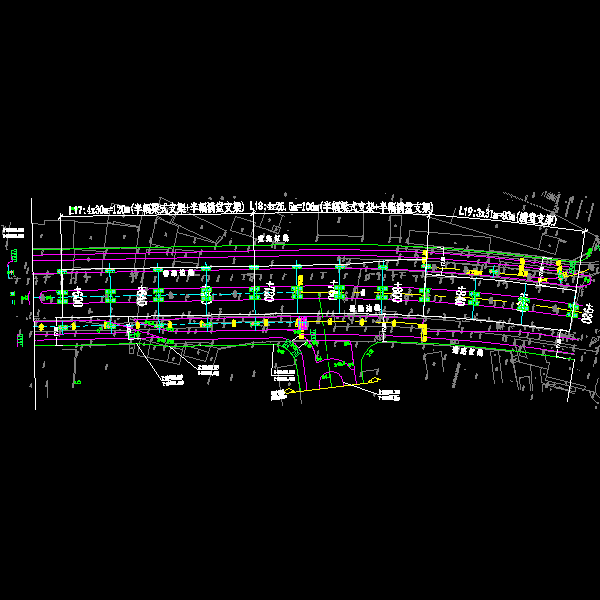 l17联、l18联、l19联箱梁及现状道路平面.dwg