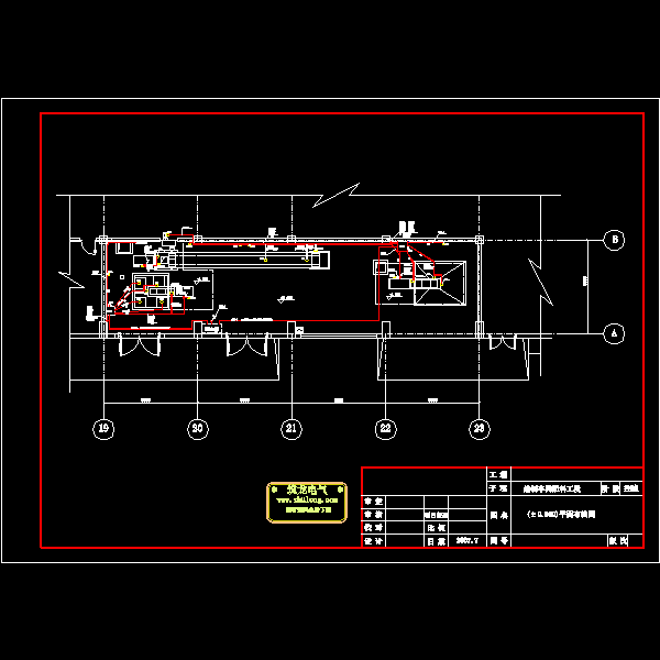 玻璃布线图0m.dwg