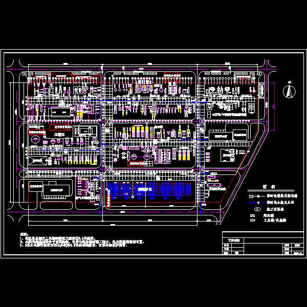 图1  天津乙烯装置施工平面.dwg