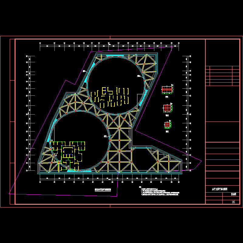 05水平支撑平面布置图0426.dwg