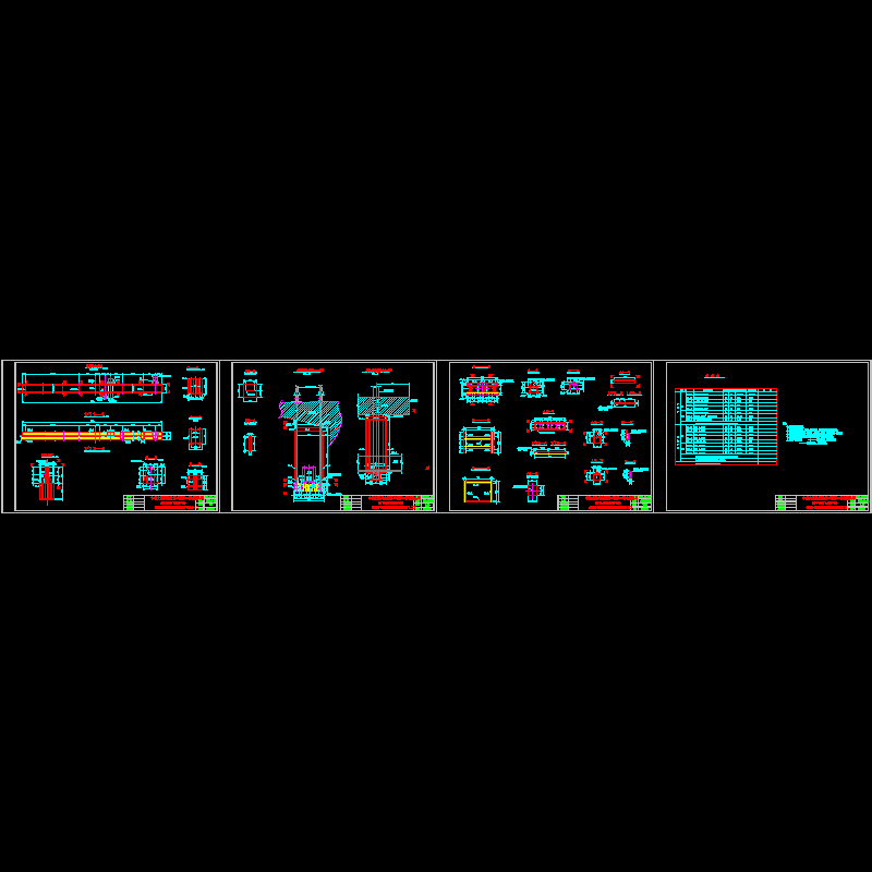 外导梁及走行吊架结构图[1].dwg