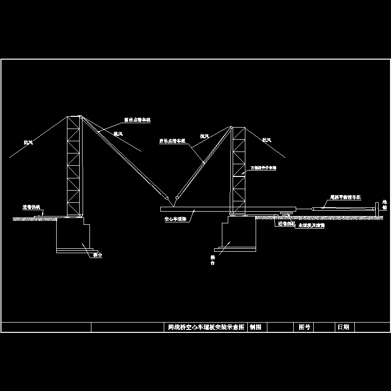 空心板梁安装 - 1