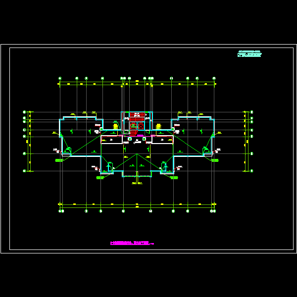 fl04oupz_w13-d-3屋顶层给排水、消火栓平面图.dwg