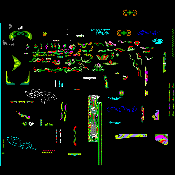 模纹图案集.dwg