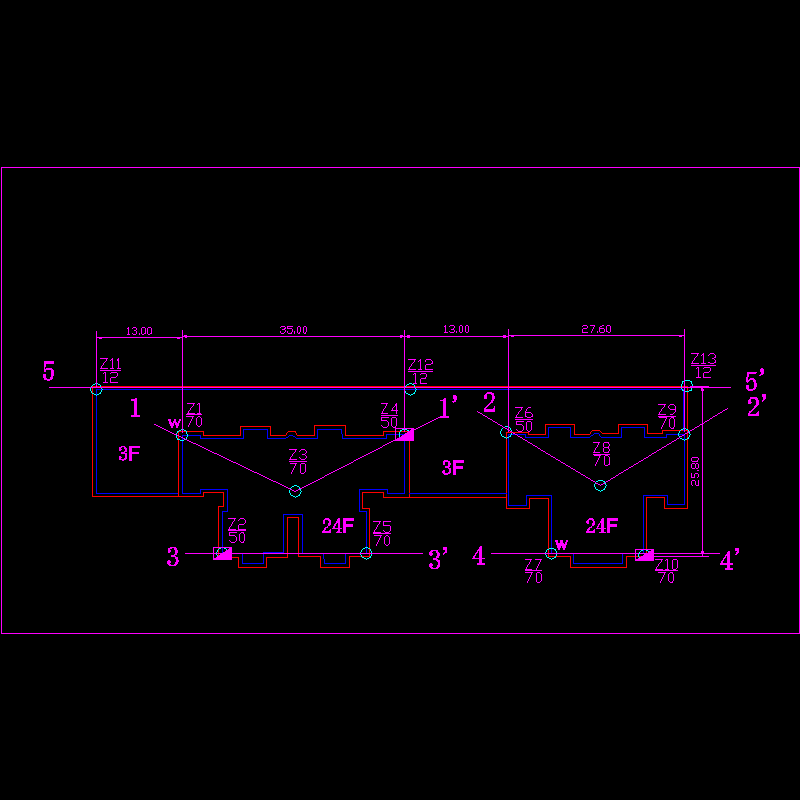 高新大厦平面图.dwg