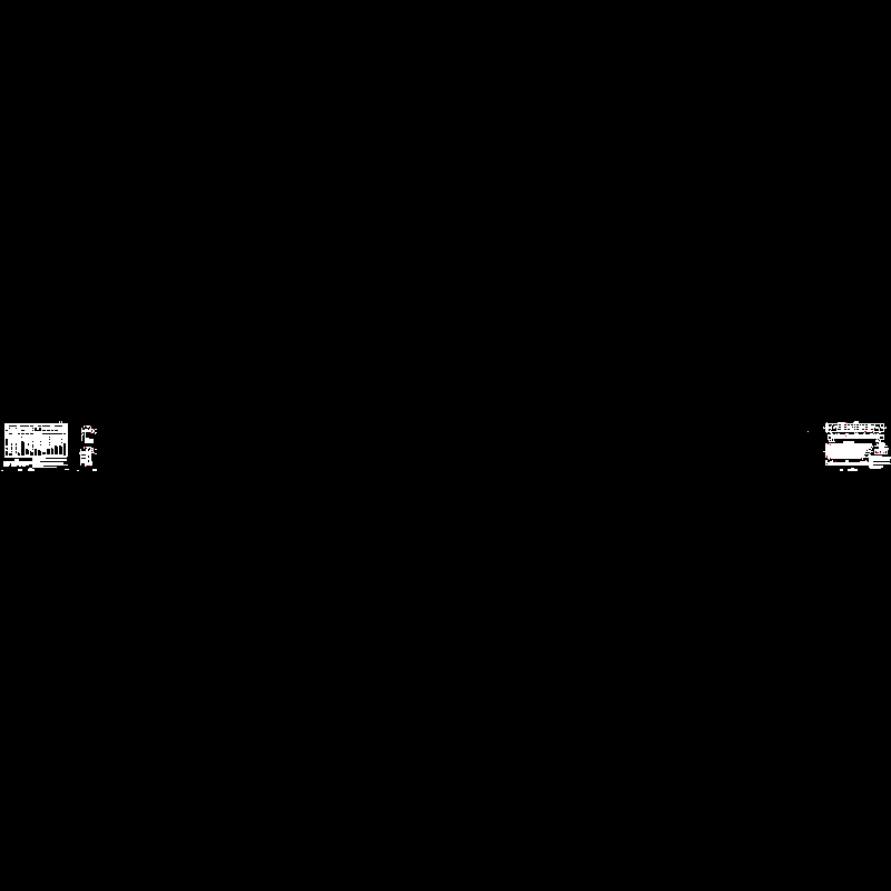 一份高速公路钢筋混凝土渐变板钢筋平面布置CAD详图纸(dwg)