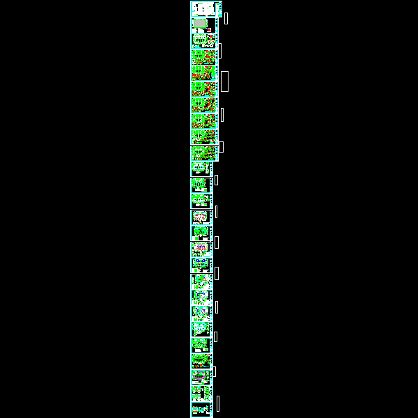 32层抗震墙结构住宅楼结构CAD施工图纸(dwg)(甲级筏形基础)