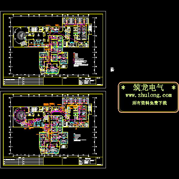 宾馆装修平面图 - 1