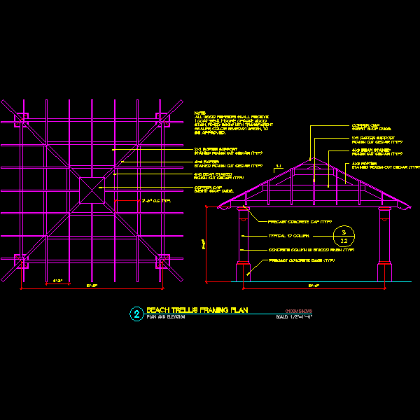 c102a155木格亭.dwg