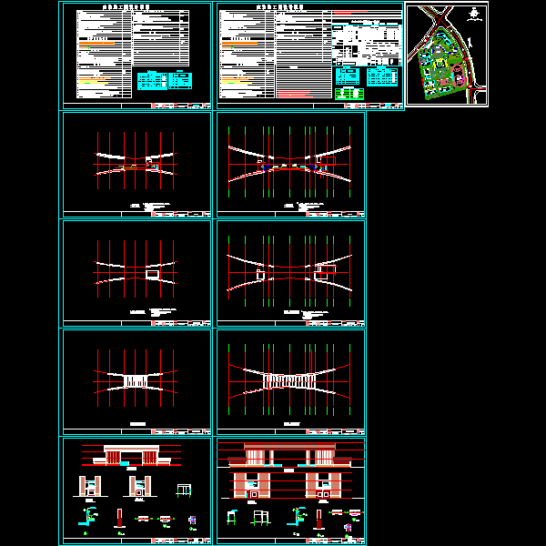 建筑 大门施工图20150907.dwg