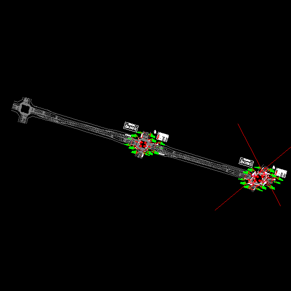 002 d线东延与m7路交叉口信号设施设计图.dwg