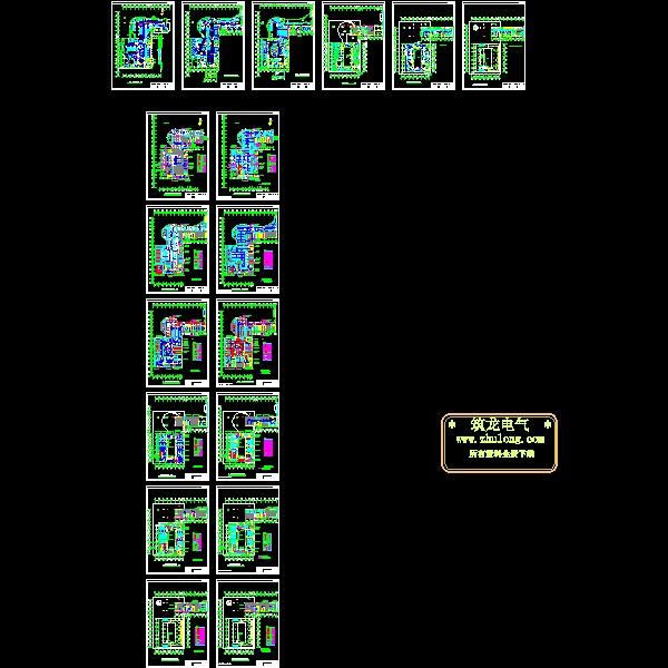 新ab区电气平面图.dwg