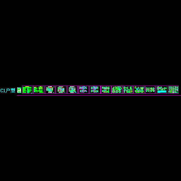 别墅c户型建施.dwg