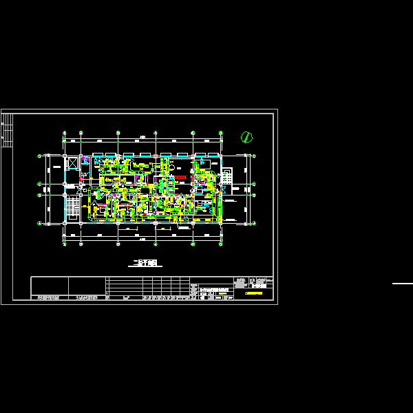 二层送风管平面图.dwg