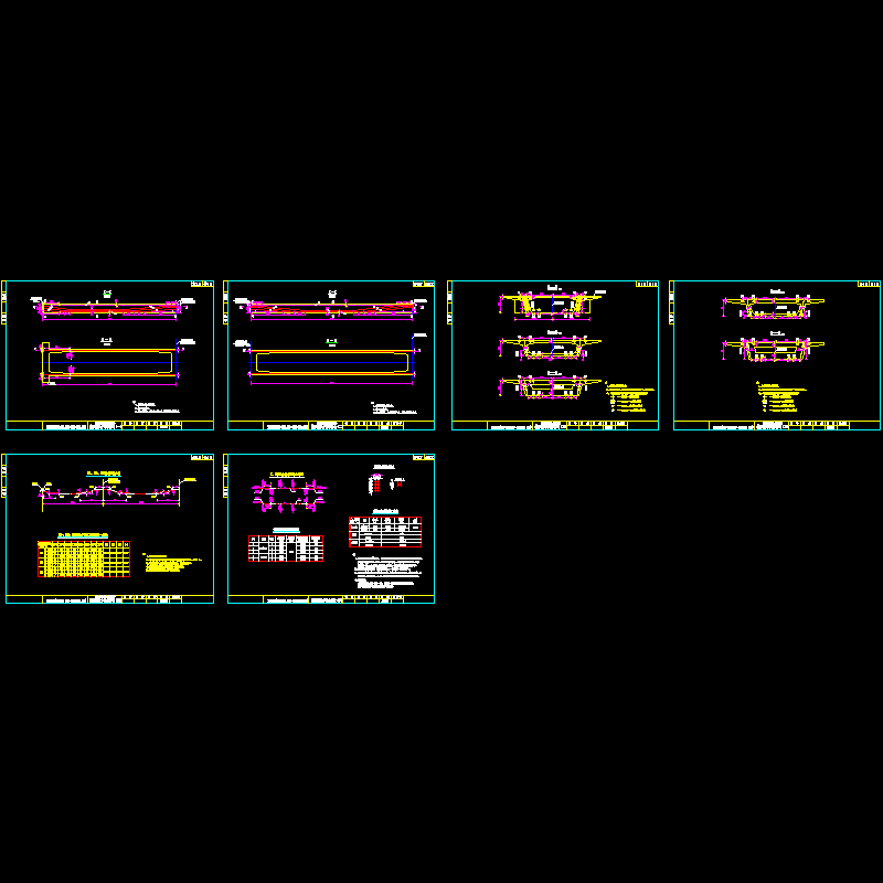 14箱梁预应力钢束.dwg